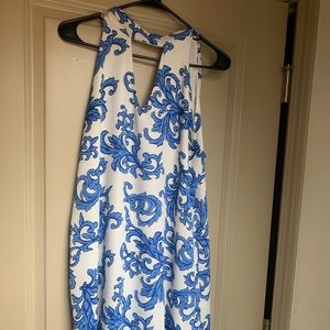 Altard state blue and white dress